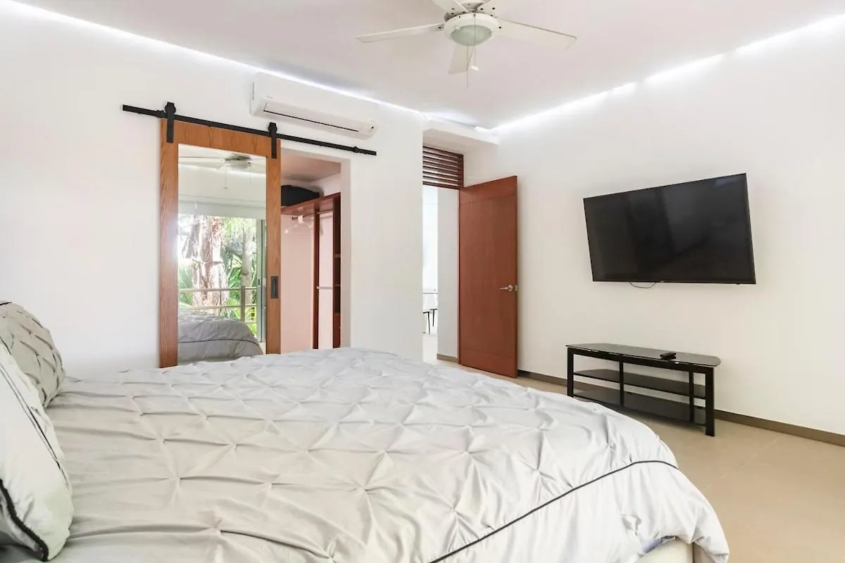 Experience Tranquility And Comfort Accommodation, Near Main Attractions In Riviera Maya Lafitte Lägenhet